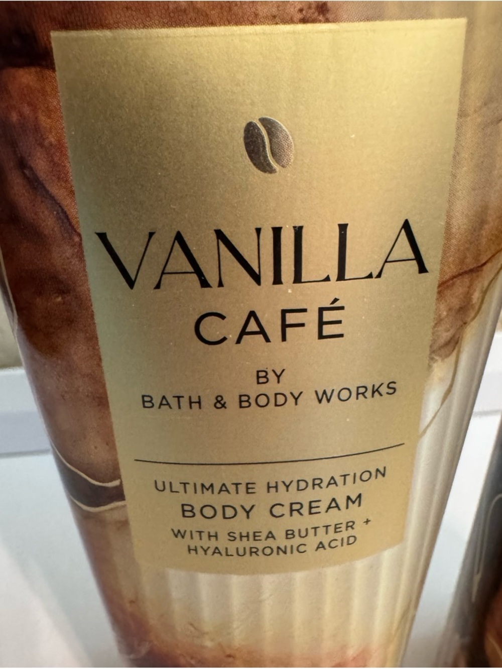 NWT Bath & Body Works 2pc Vanilla Cafe Set - Picture 3 of 11
